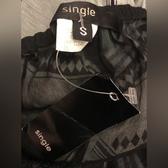 Anthropologie Boho Silk CHIFFON Halter S - Picture 13 of 13